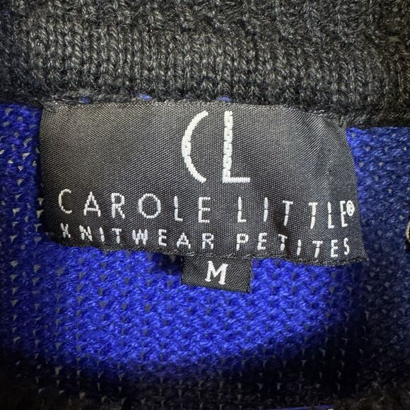 Vintage Carole Little Christmas Ugly Sweater Size M Holiday Nutcracker Tassels - Picture 5 of 6